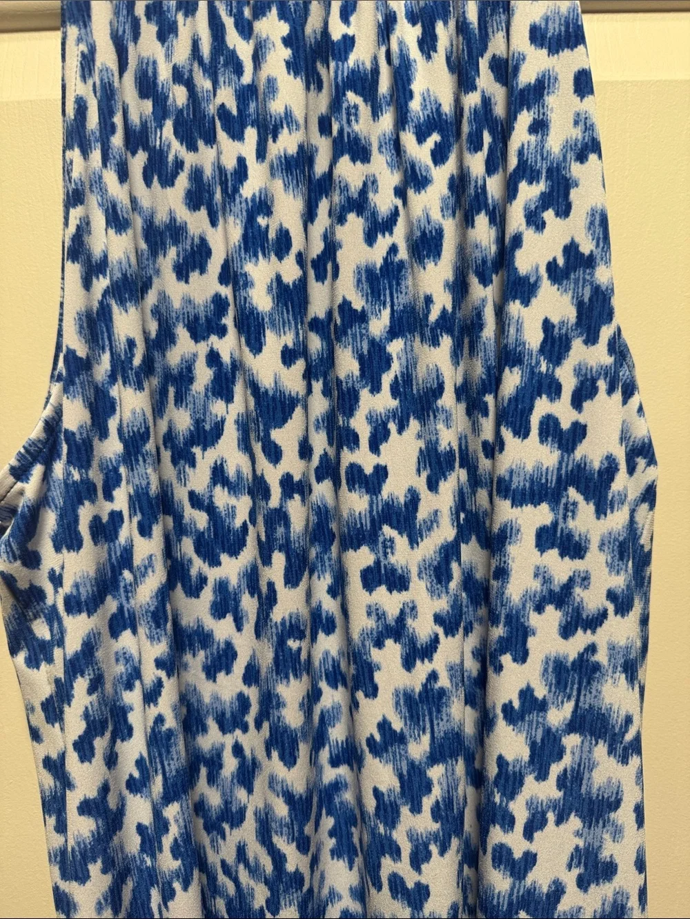 MICHAEL Michael Kors Blue & White Abstract Printed Dress - Picture 6 of 7